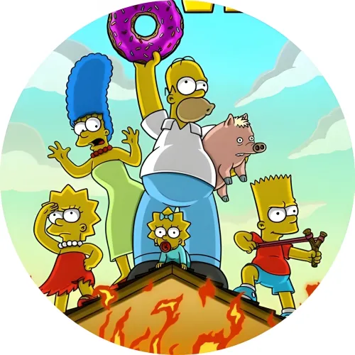 Значок Сімпсони - 27
