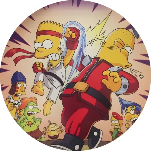 Значок Сімпсони - 50