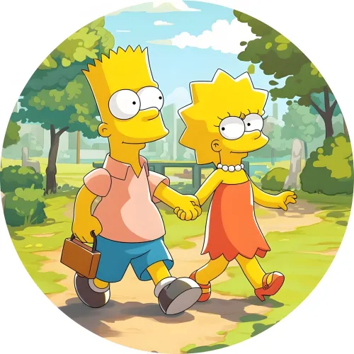 Значок Сімпсони - 52