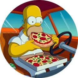 Значок Сімпсони - 56