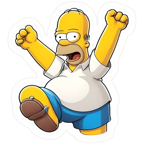 Значок Сімпсони - 57