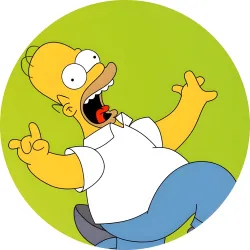 Значок Сімпсони - 59