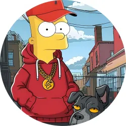 Значок Сімпсони - 69