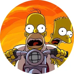 Значок Сімпсони - 70