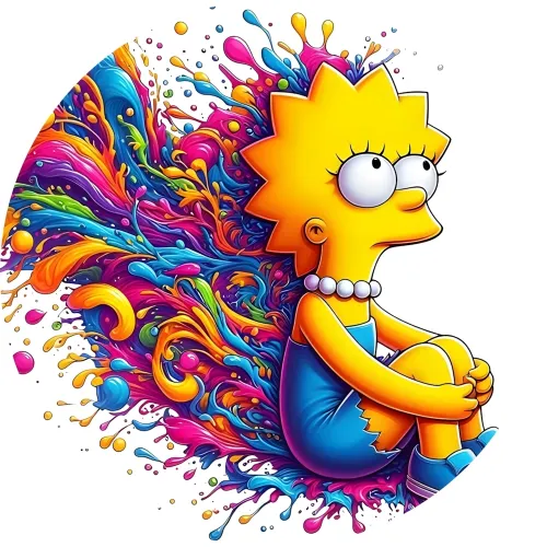 Значок Сімпсони - 73