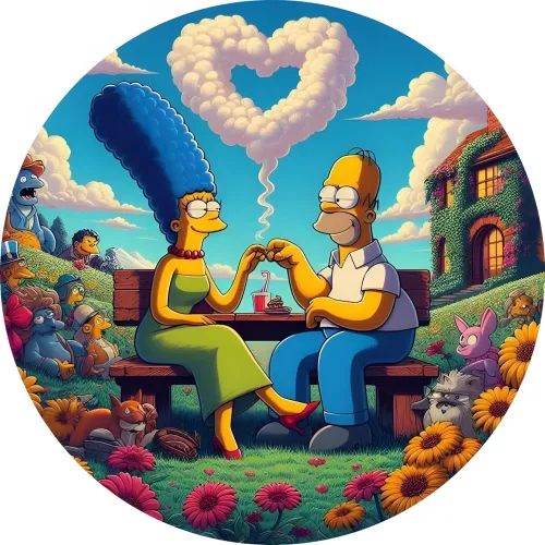 Значок Сімпсони - 77